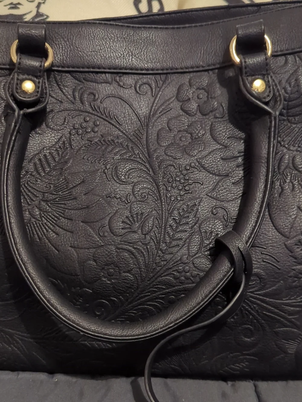 Versace 19V69 Black‎ Leather Hand Bag - Made In Italy!